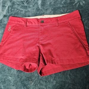 3/$25 VXN | Red Shirts with Embroidered VXN & Lips size 6